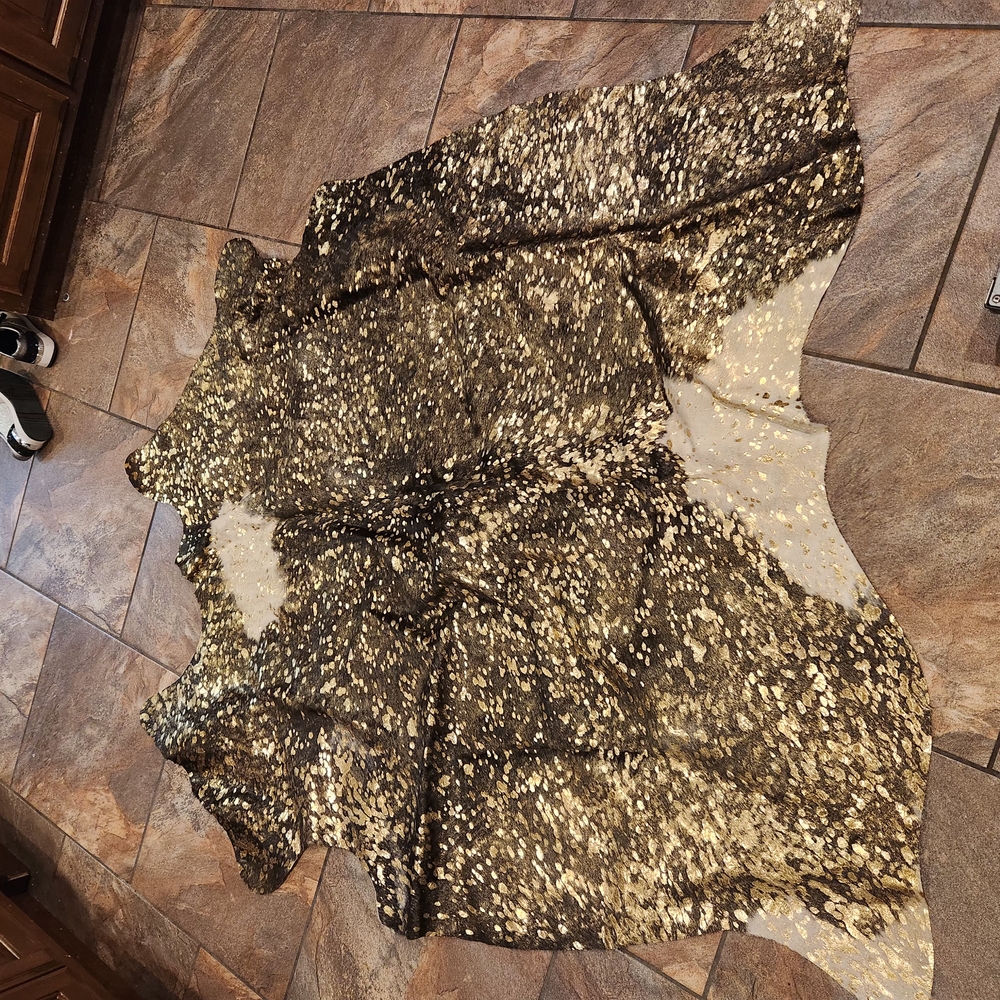Gold and Black Patterned Fabric